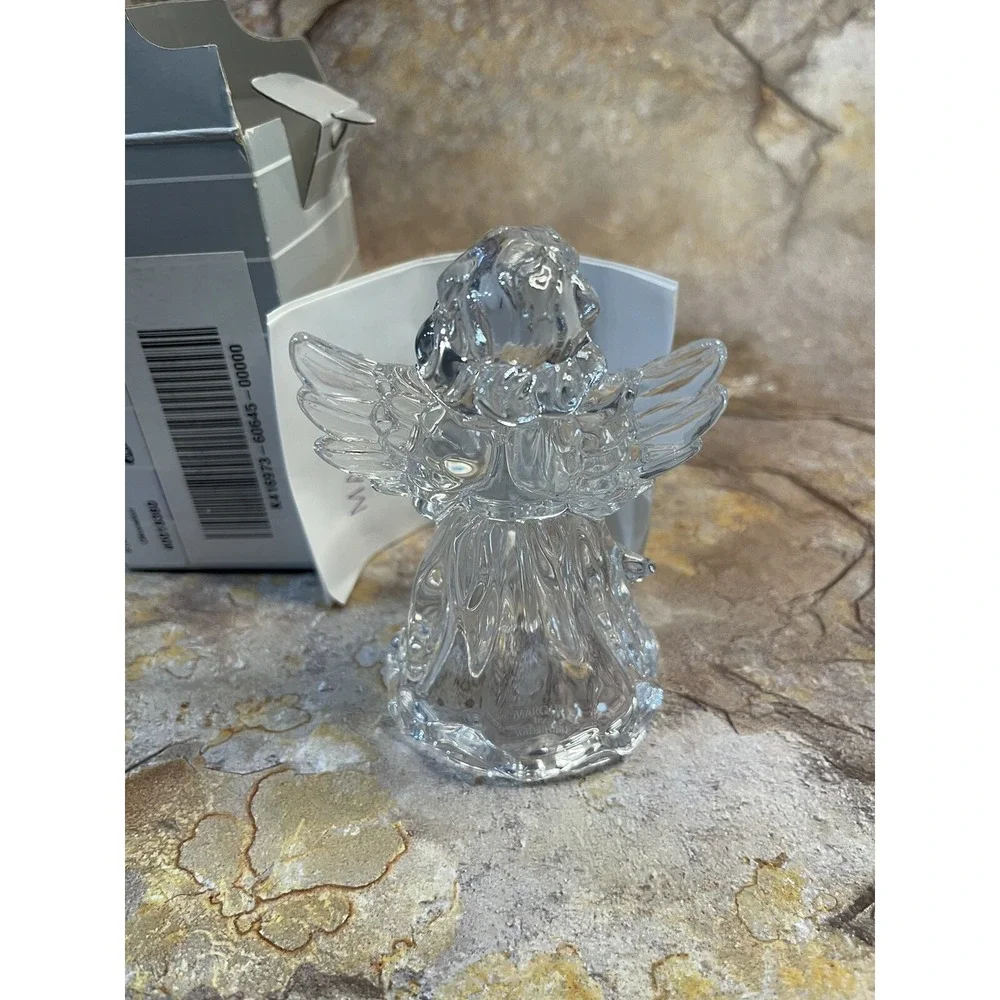 Waterford Crystal Marquis ANGEL CANDLE HOLDER #40018360  Box Opened Not Used